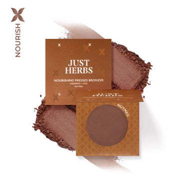Nourishing Pressed Bronzer - Nutmeg